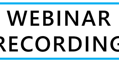 Webinar Recording – Developing and Managing a Sales Pipeline